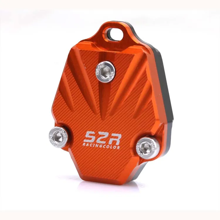 Оранжевый Колпачок для ключей для мотоцикла, украшение для CFMOTO CF650 650NK 400NK 250NK 400GT 650MT, алюминиевый защитный чехол для ключей - Цвет: Оранжевый