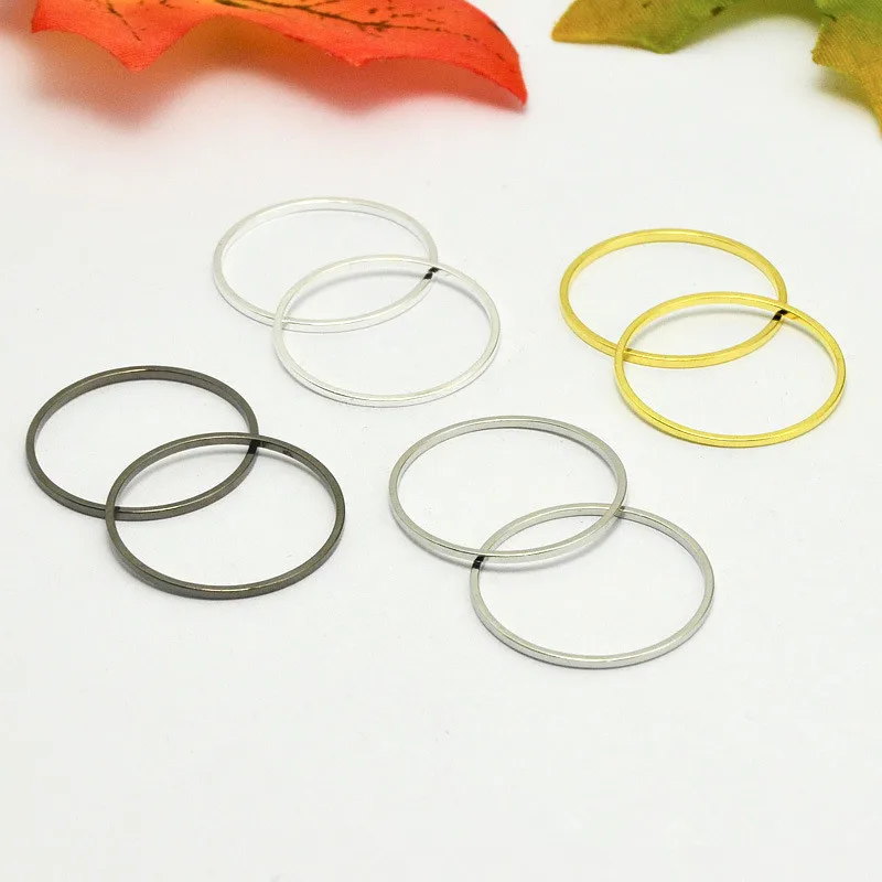 100 шт. 20 мм Металлические круглые соединители серьги/Подвески Аксессуары сделай