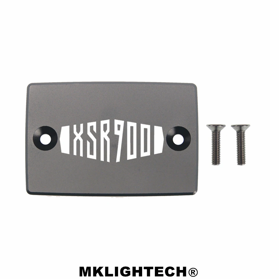 MKLIGHTECH CNC Aluminum Motorcycle Brake Fluid Fuel Reservoir Tank Cap Cover FOR YAMAHA XSR 900 XSR-900 XSR900 | Автомобили и