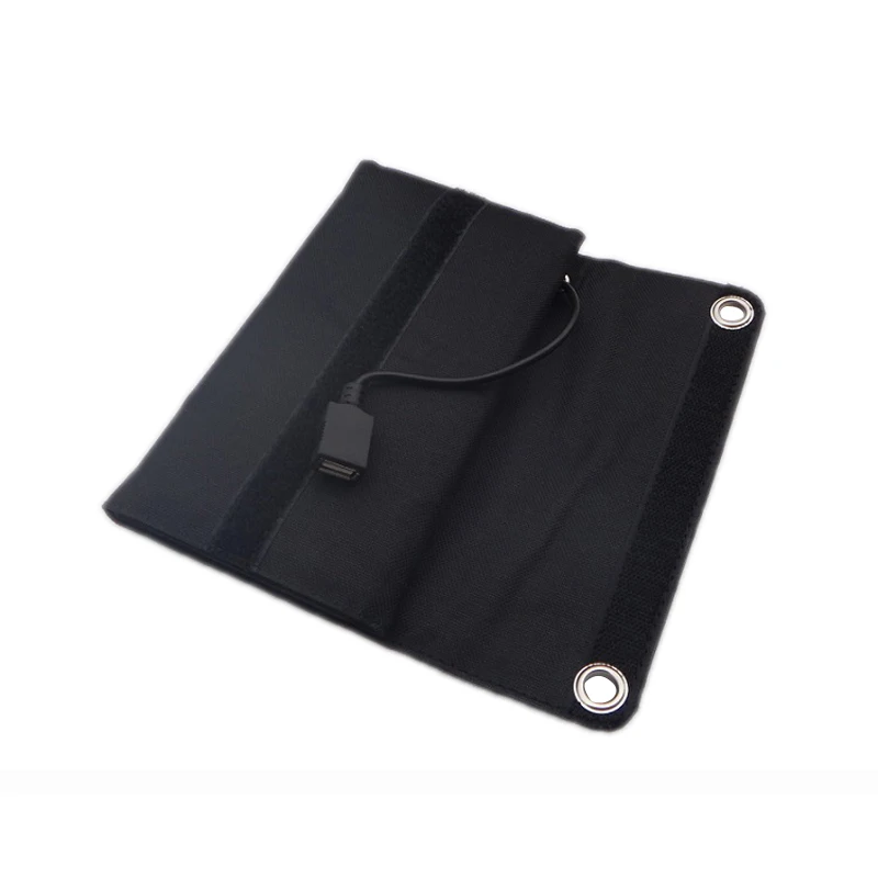 GOLDFOX портативное складное зарядное устройство для солнечной панели 7 Вт 5 В USB банк