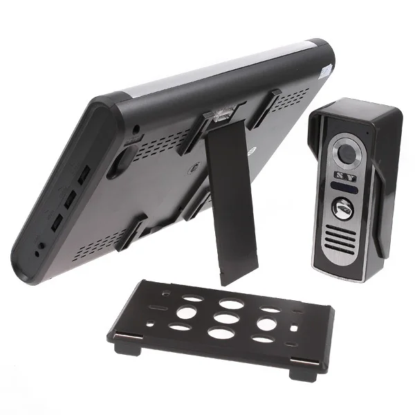 

7" Wired Video Door Phone Doorbell Intercom System waterproof night vision Aluminium alloy Camera Video interphone intercom Kit