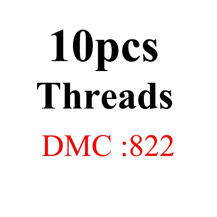 Golden Panno DIY DMC 819-892 вышивка нитью нитки 10 шт./лот 1,2 м Набор для вышивки крестом наборы для вышивки крестом 11,12 - Цвет: 1.2m10pcs-DMC822