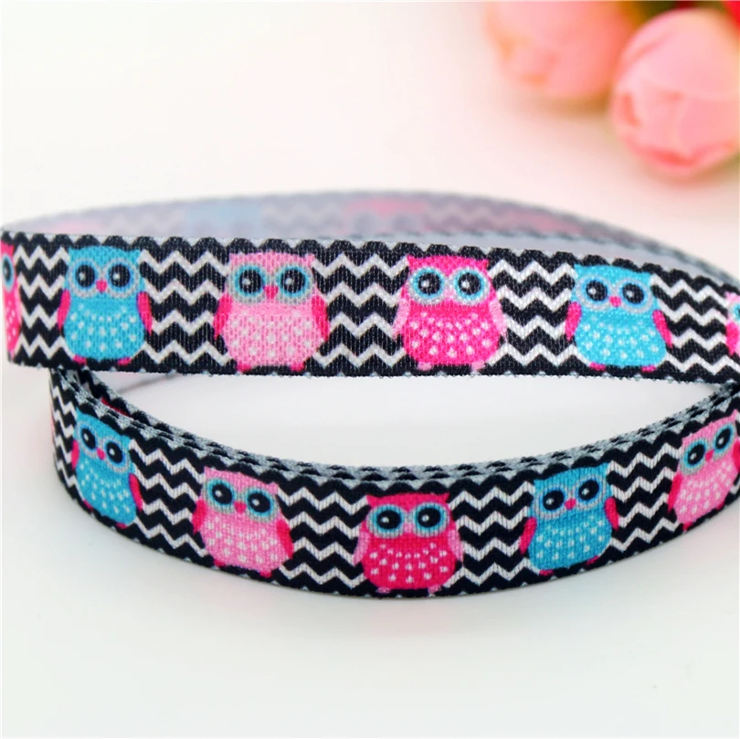 Повязка на голову с принтом Совы и коалы 5/8 дюйма| |