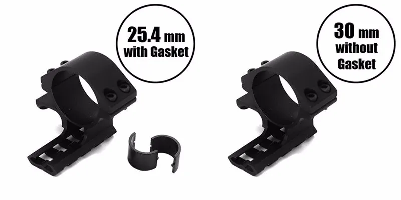 

Scope Spirit Level Bubble Ring of 25.4mm/30mm Diameter with 20mm Mount Picatinny Rail Adapter of Hunting Accessory