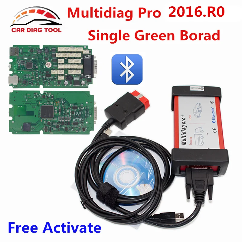 2018 новые 2016 00 Multidiag Pro TCS CDP Plus Bluetooth отдельная печатная плата 2015. r3 с Keygen OBD2 сканер