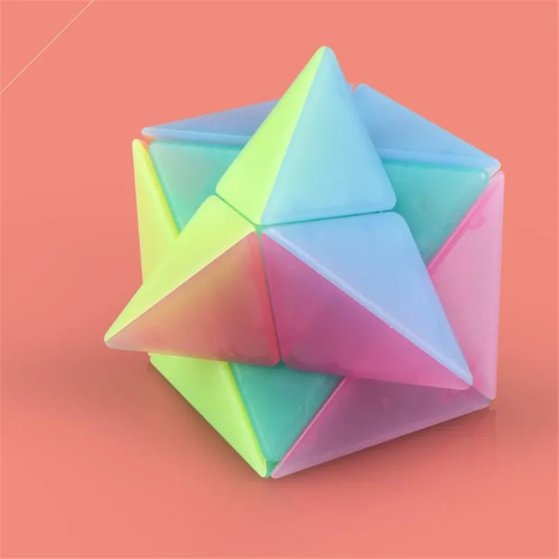 Qiyi MoFangGe Jelly X shape волшебный куб 2x2x2 антистресс профессиональная скоростная