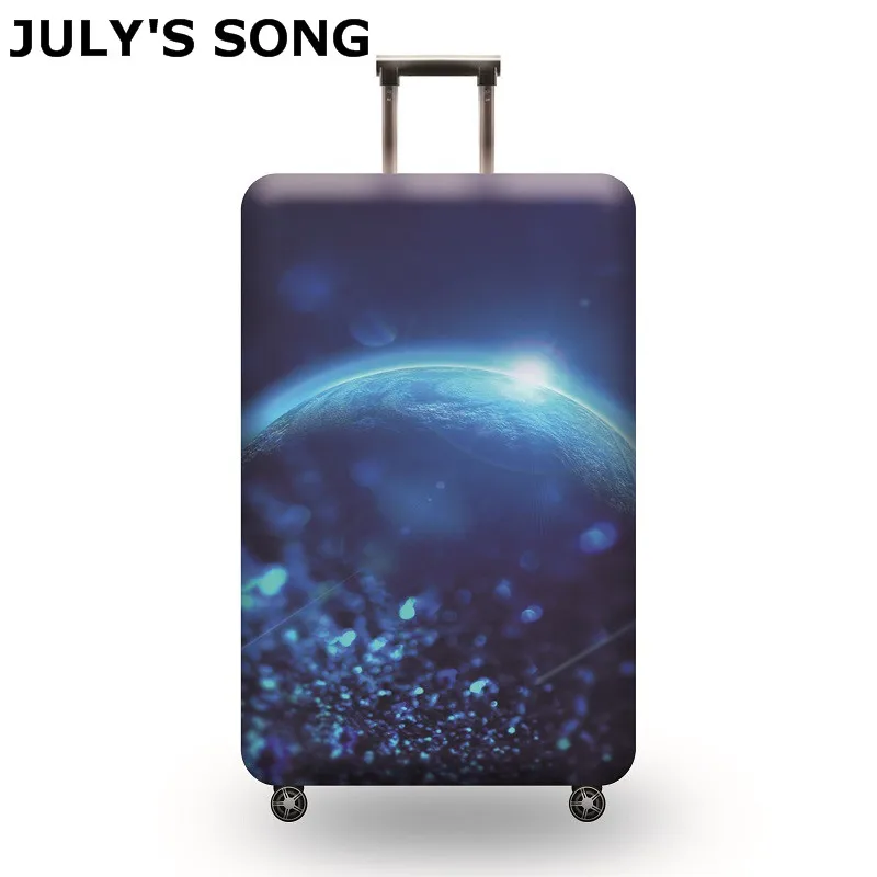 Эластичный Защитный чехол для багажа JULY'S SONG подходит чемодана на колесиках 19
