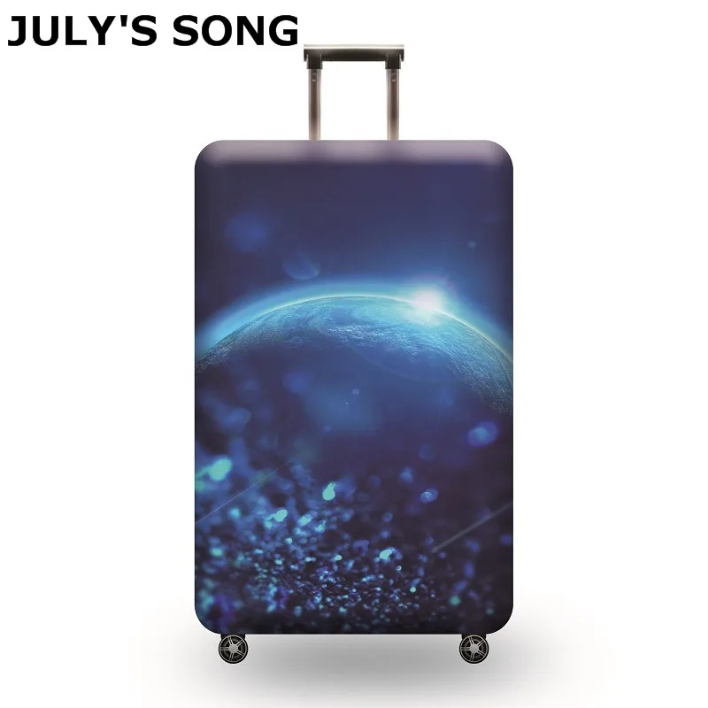 Эластичный Защитный чехол для багажа JULY'S SONG подходит чемодана на колесиках 19 32