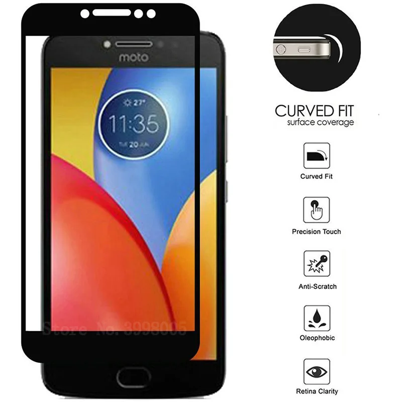 Защитная пленка из закаленного стекла для Motorola Moto E4 плюс Экран протектор E 4 MT6737