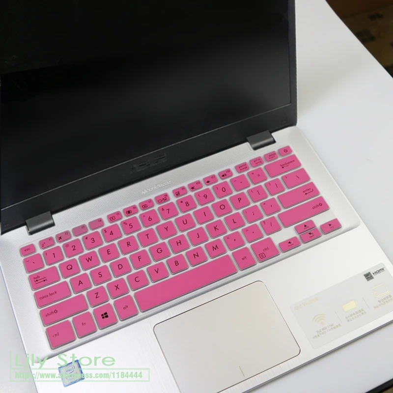 14 дюймовый защитный чехол для клавиатуры ноутбука Asus Vivobook 14x407 мкФ A407UF A411UF X411 X407