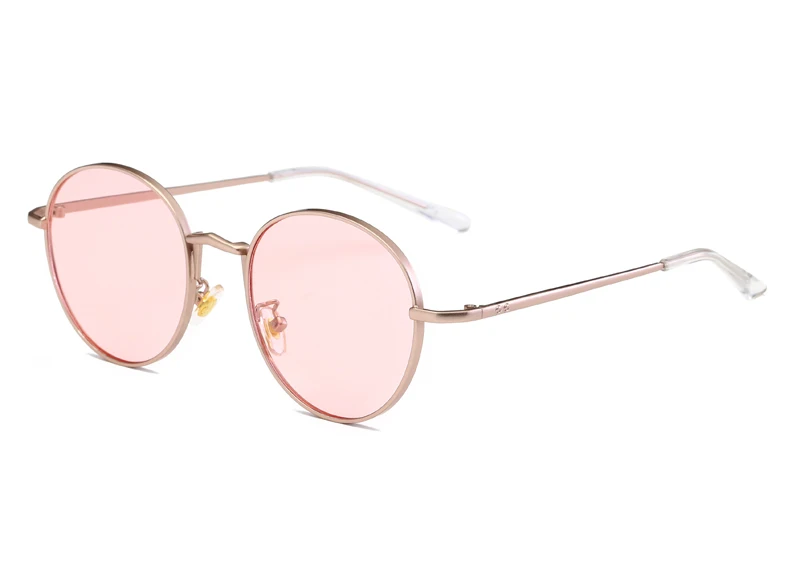 C4 Rose Pink Сова город модные Круглые Солнцезащитные очки женские брендовые дизайнерские классические Овальные Солнцезащитные очки для женщин мужские очки унисекс Оттенки UV400 - Цвет линз: C4 Rose Pink