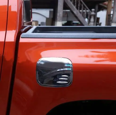 4X4 2017 Fo hilux chromium styling revo ABS хром крышка для газового бака toyota 2015 2016 Запчасти