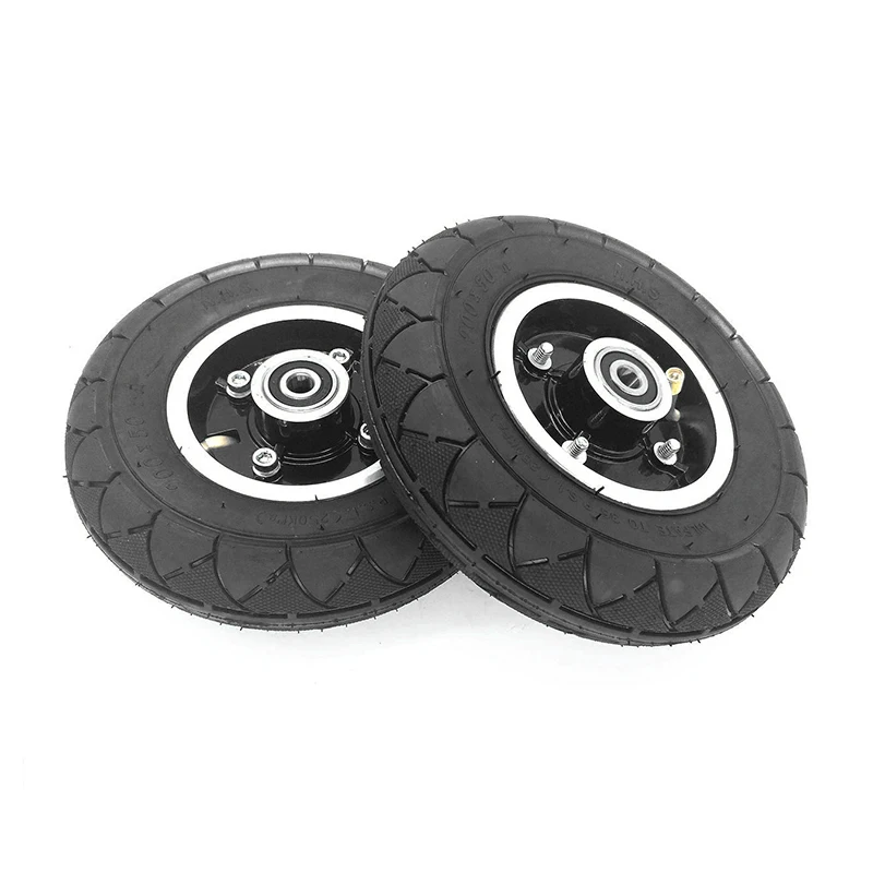 

Pneumatic Wheel Electric Scooter Tyre Tire Inner Tube Set Pneumatic 8 Inch Wheel Hub Bearing 1PCS