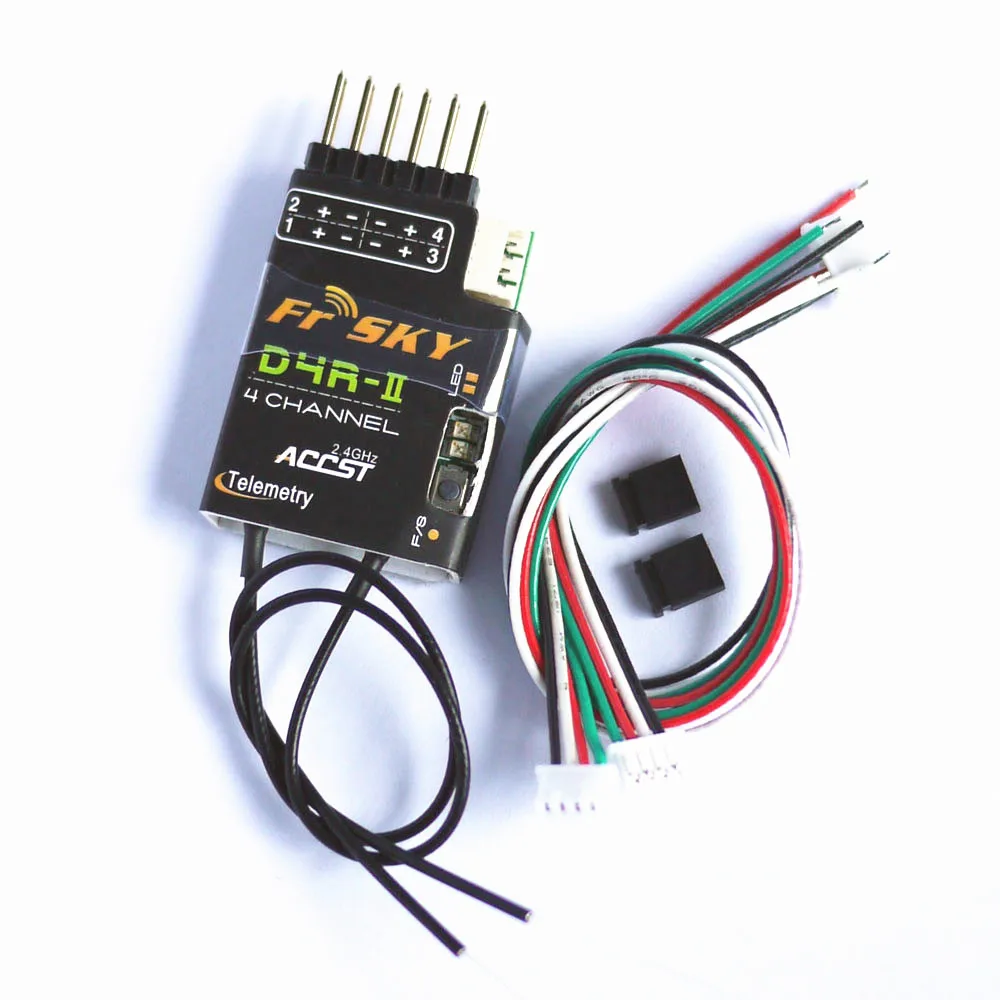 FrSky D4R II 4 канальный приемник w данных Порты и разъёмы CPPM RSSI (Ш/телеметрии) для RC