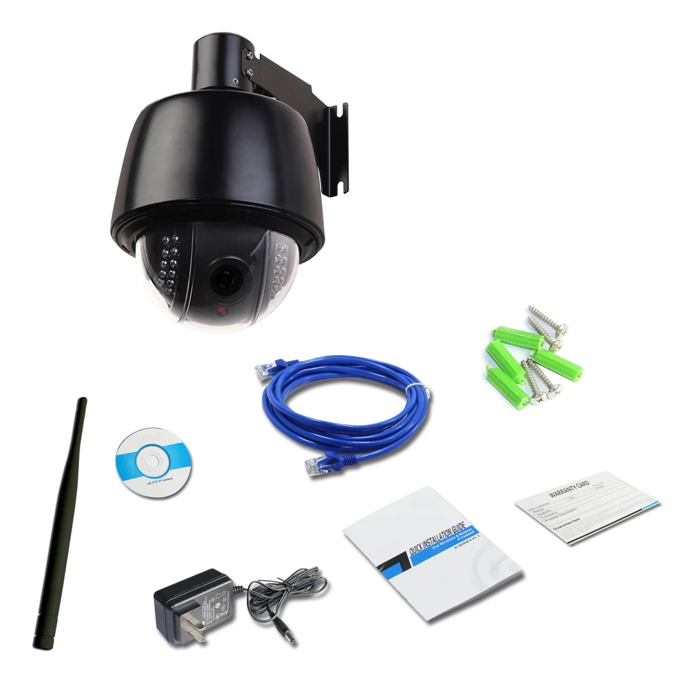 ZILNK Full HD 1080P скоростная купольная IP камера для улицы PTZ 2,7-13,5 мм Автофокус 5x зум IP66 водонепроницаемый Onvif H.264 Wifi беспроводной