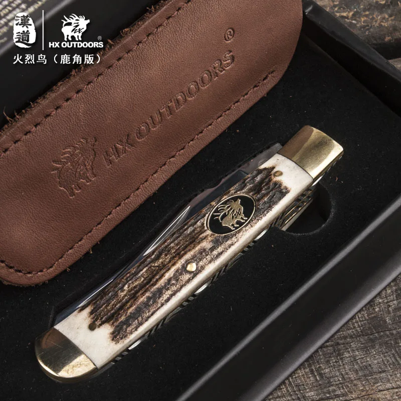 Универсальный складной нож HX для использования на открытом воздухе выживания в