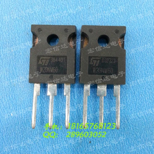 STW20NM60 W20NM60 600 В 20A FET NPN новый оригинальный |