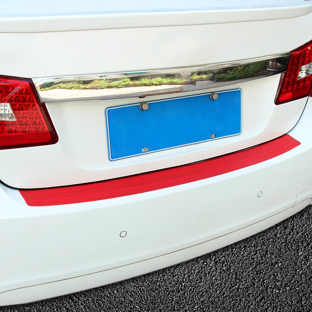 Новый резиновый Задний защитный бампер протектор обшивки для Infiniti Q50L QX50 QX60|rear guard