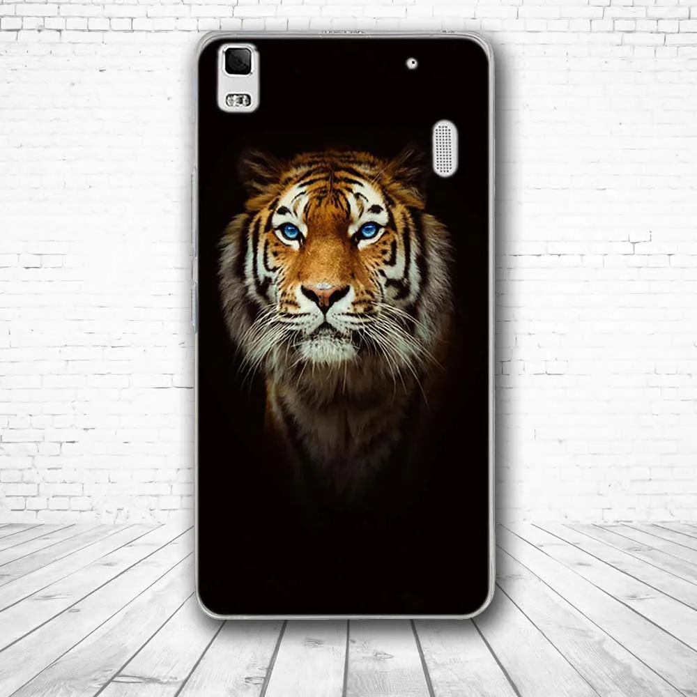 3D Pinted Protrctive Back Cover for Lenovo A7000 K3 Note Luxury Soft Silicon Coque lenovo k3 a 7000 Funda | Мобильные телефоны и