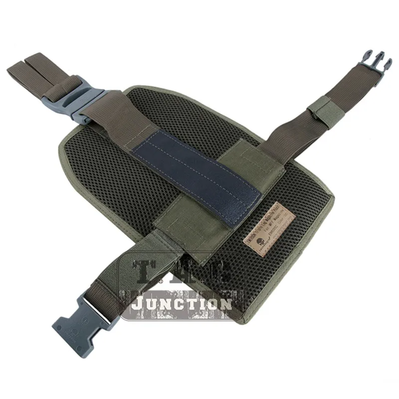Emerson Тактический тройной EmersonGear страйкбол охота падение ноги SMG журнал Бедро мешок Mag Держатель Перевозчик для MP5/MP7/KRISS