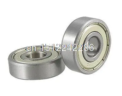 Baomain, 2 шт., 629Z, Миниатюрные шарикоподшипники из нержавеющей стали с глубоким желобом и одной защитой