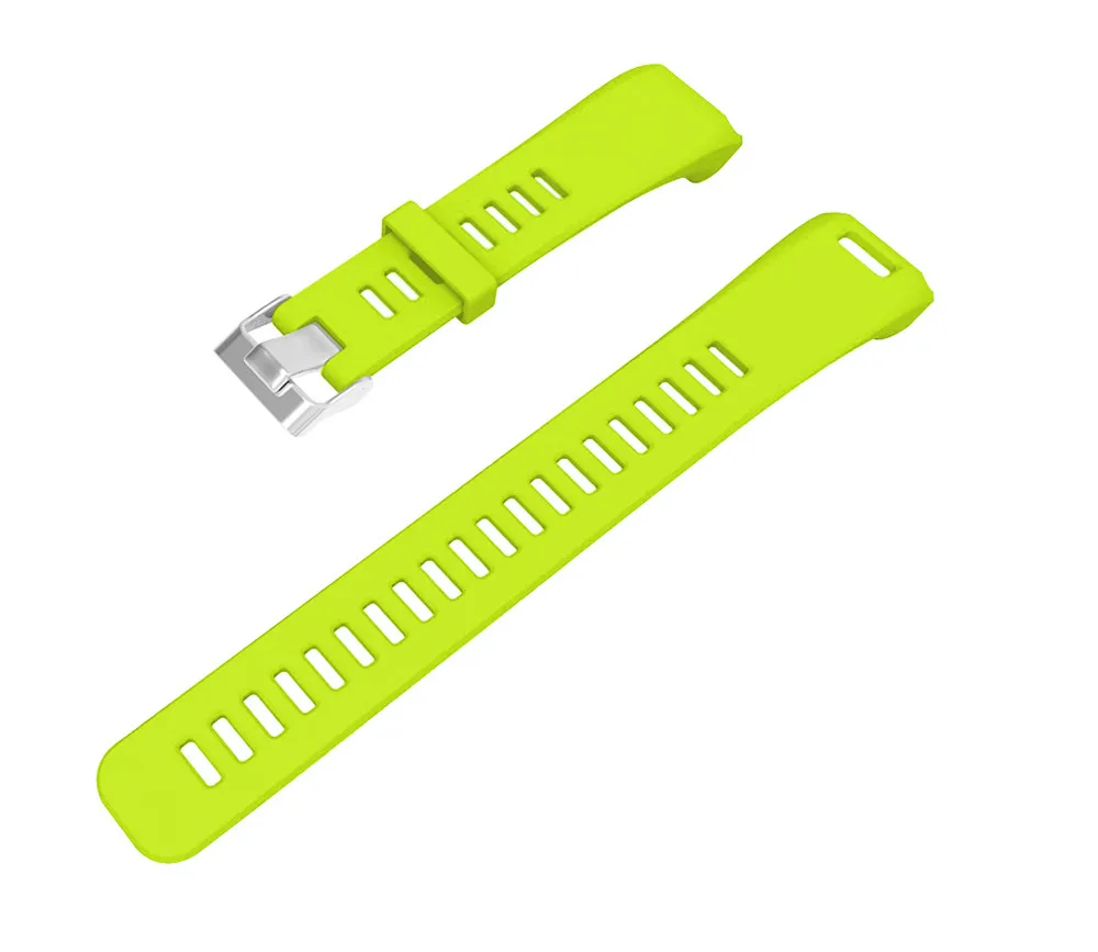 1:1 ремешки Staps Мода 5 ярких цветов Спорт силиконовый ремешок браслет для Garmin Vivosmart HR полосы ремешок