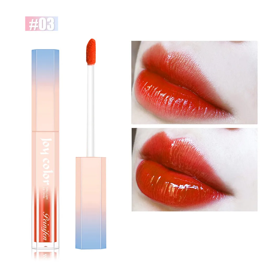 Сексуальный женский блеск для губ водостойкая бежевая розовая кирпичная красная