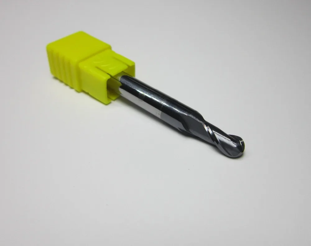 Сферическая Концевая фреза с 2 канавками из карбида вольфрама диаметр 5 мм радиус