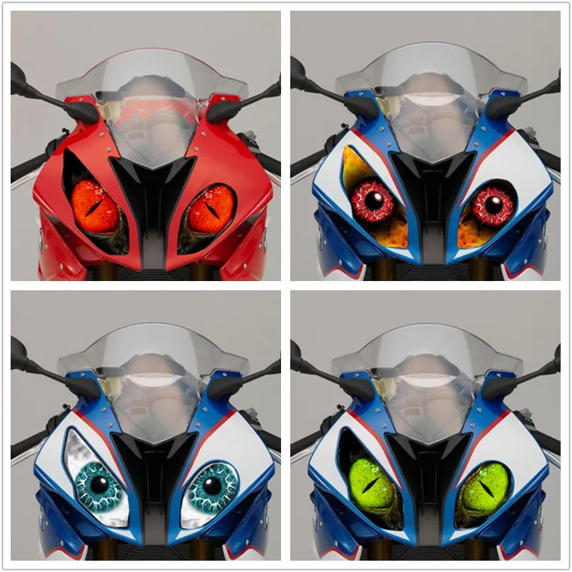 

Для BMW S1000RR 2015-2018 16 17 аксессуары для мотоциклов передний обтекатель наклейка на фару наклейка