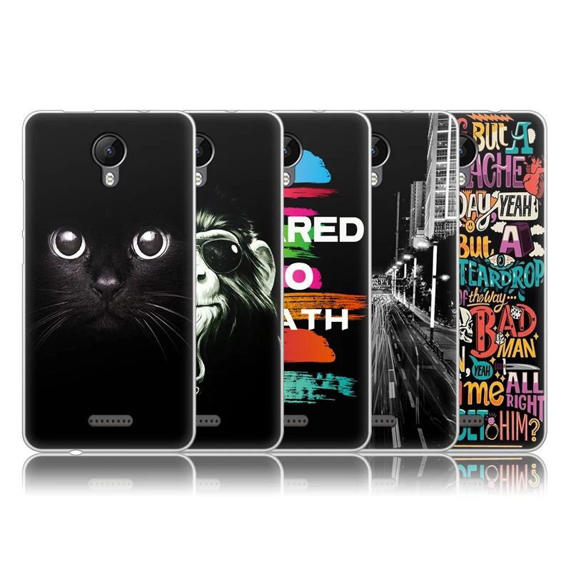 JURCHEN чехол для телефона с мультяшным принтом для Funda Wiko Jerry 2 Чехол, Мягкая силиконовая задняя крышка из ТПУ для Wiko Jerry 2 Jerry2 II чехол-накладка