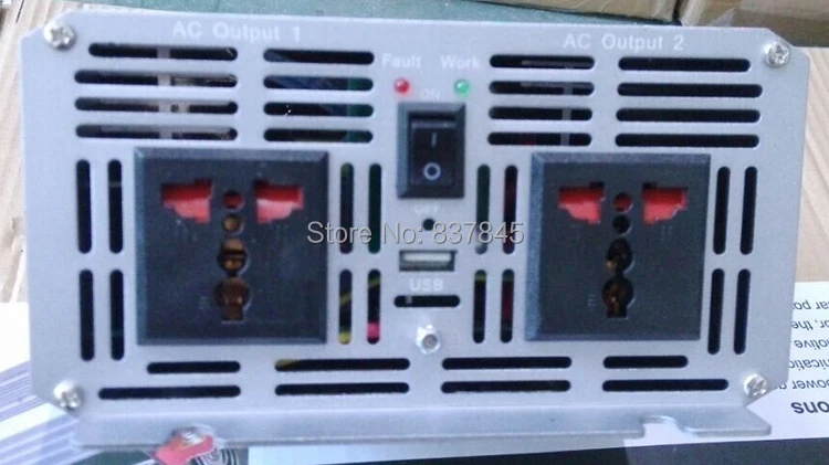 4000W Мощность по ограничению на использование опасных материалов в производстве электрического и электронного оборудования синусоида инвертор 12 V/24 V/48 V постоянного тока до 110/220 V AC автомобильный преобразователь инверторы адаптер с розничной посылка