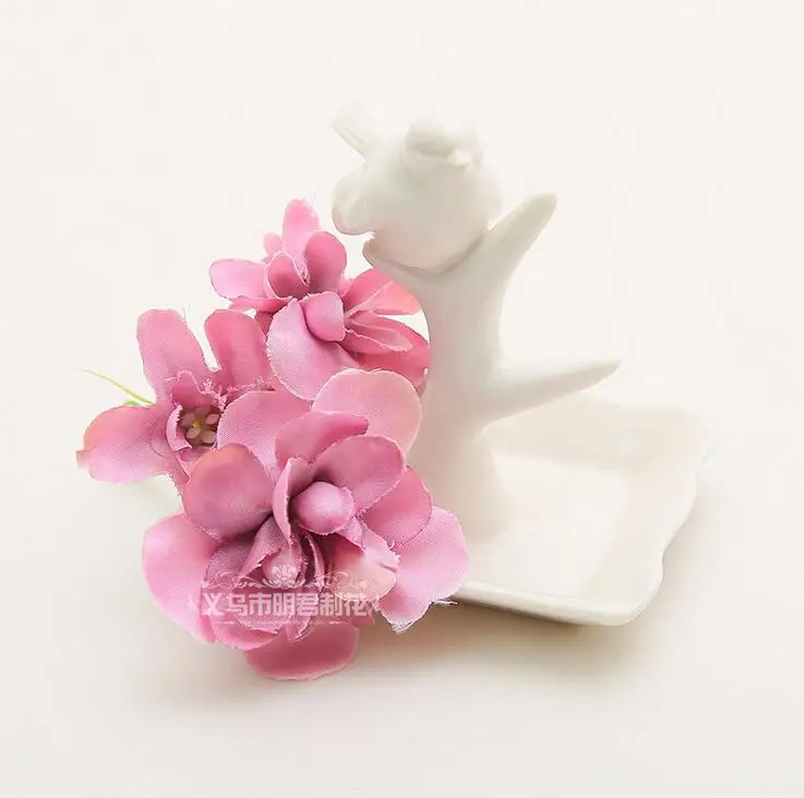 Ретро 9 филиалов искусственного шелка hydarangea Цветы DIY craft цветок hat украшения