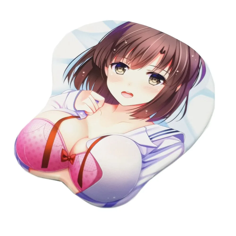 Коврик для мыши Saenai Heroine no Sodatekata 3d подставка под запястье с рисунком Katou Megumi Anime