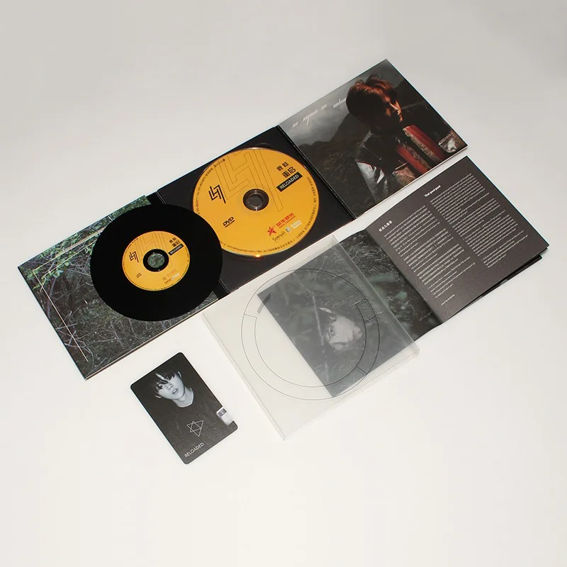 Новейший официальный суперзвездный певец Овен лухань CD-альбом перезаряженный i