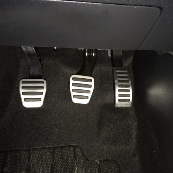 4 шт. алюминиевые противоскользящие подставки для ног VW Touran 2016 MT|brake pedal cover|pedal