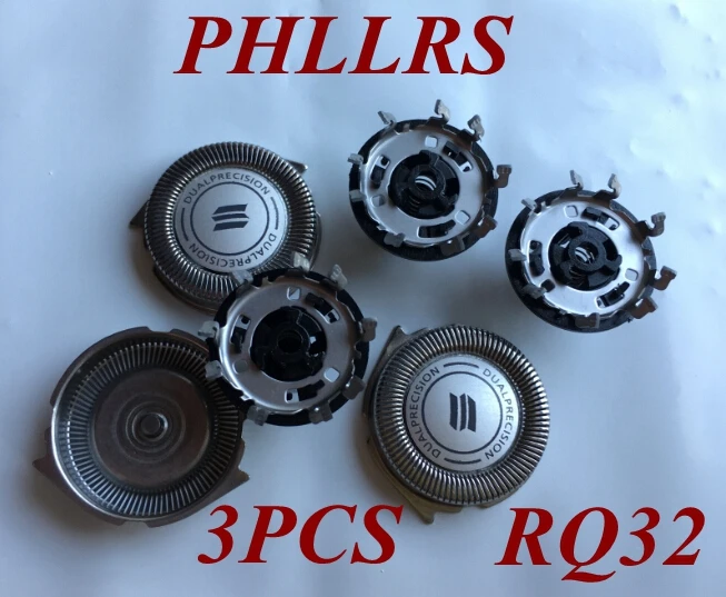 Сменная головка для бритвы PHILIPS RQ32 3 шт. RQ310 RQ320 RQ330 RQ1250 RQ1260 RQ1280 RQ1290 RQ1250CC RQ1260CC