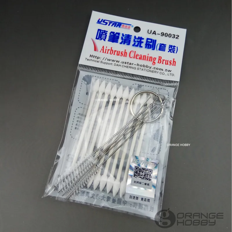 

OHS Ustar UA 90032 Model Airbrush Cleaning Brush Hobby Painting Tools Accessory