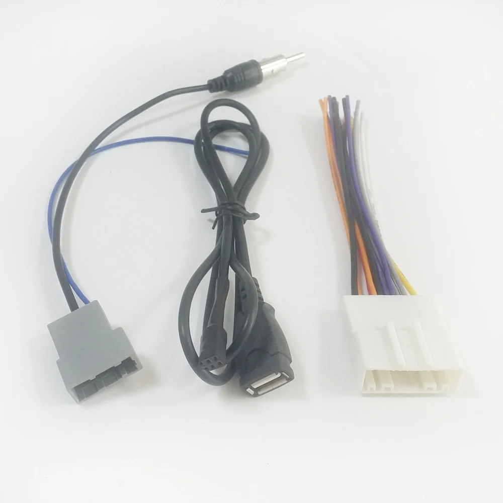 Автомобильный радиоприемник Biurlink стерео антенна жгут проводов USB аудио проводка