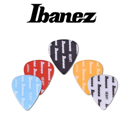

Ibanez Grip Wizard Series Logo Grip Pick Plectrum Mediator, Gauge 1.0mm