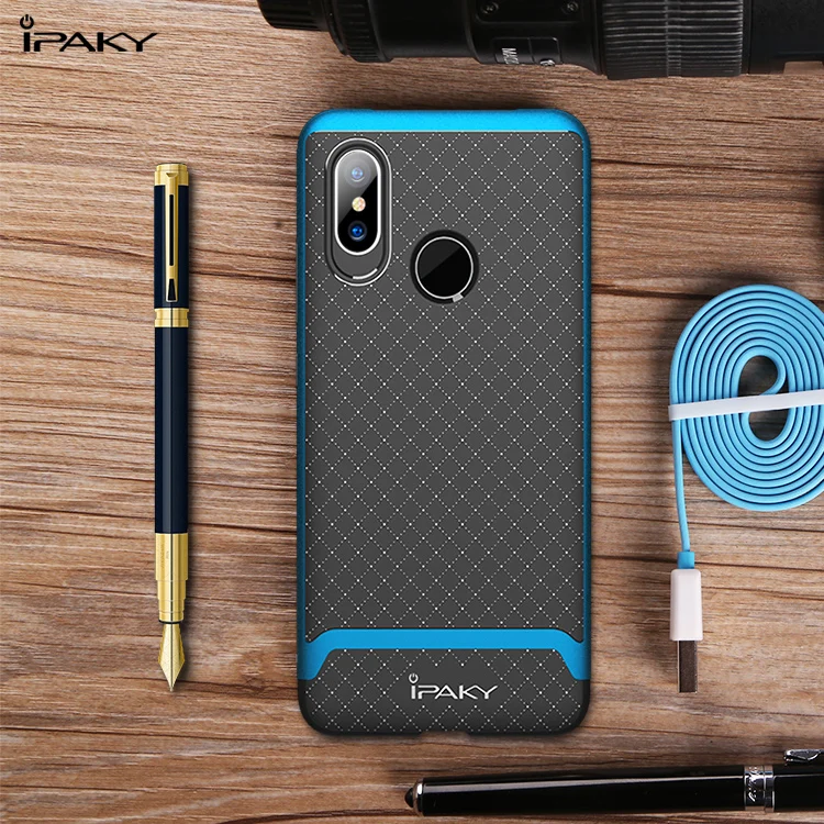 Для Xiaomi mi 8 Чехол iPaky силиконовый ПК Бампер гибридный защитный чехол для Xiaomi mi 8 xio mi 8 глобальная версия чехол для телефона