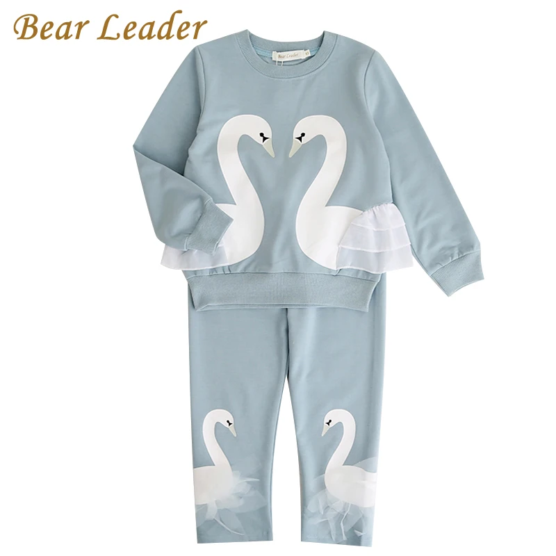 Bear leader/комплекты одежды для девочек Новинка 2019 года Осенние Комплекты Одежда