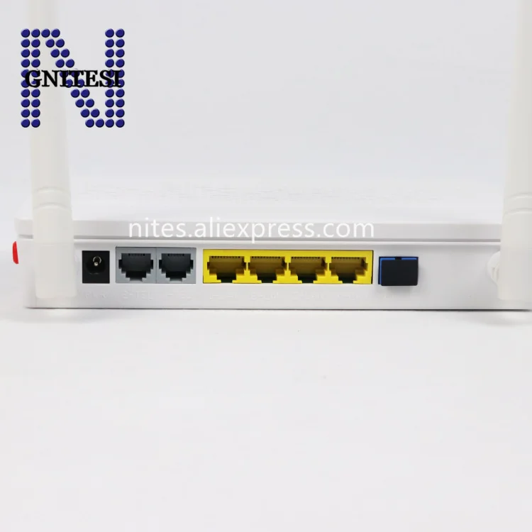 Низкая цена ONT 4GE порт 2 голоса с двухдиапазонным wifi usb 2443GE2 GPON ONU высокое качество |