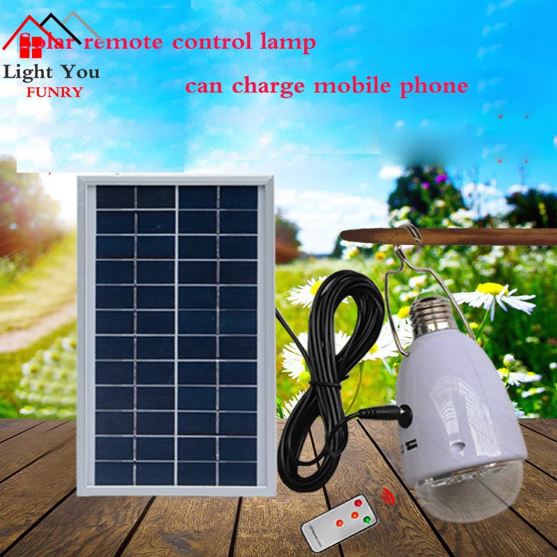 Сплит солнечное освещение крытое светодиодное лампа Солнечный кемпинг