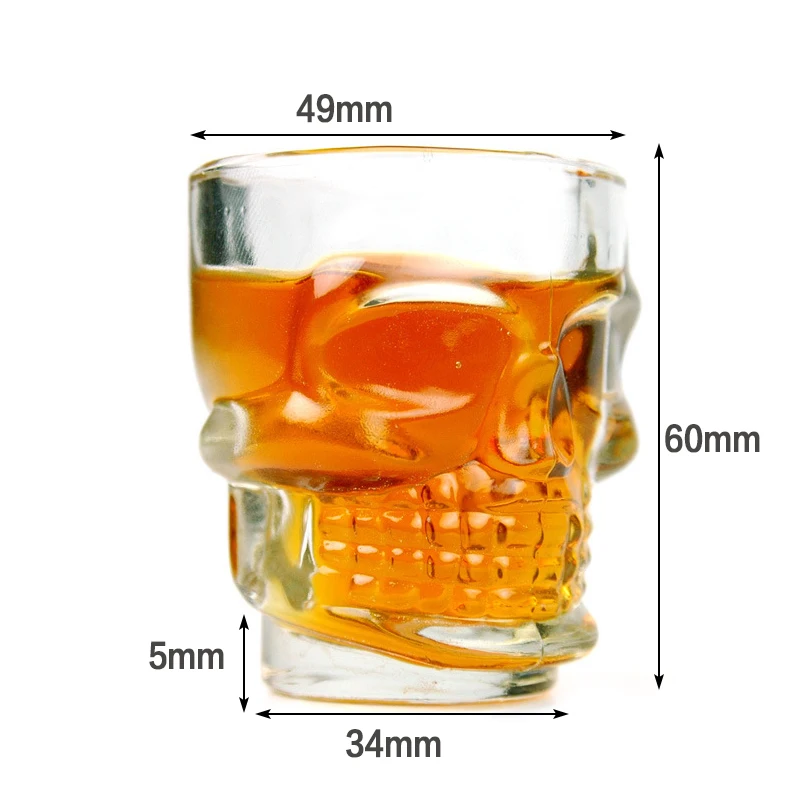 Набор хрустальных стеклянных чашек для водки 4 шт.|vodka cup|crystal glass cupglass cup |