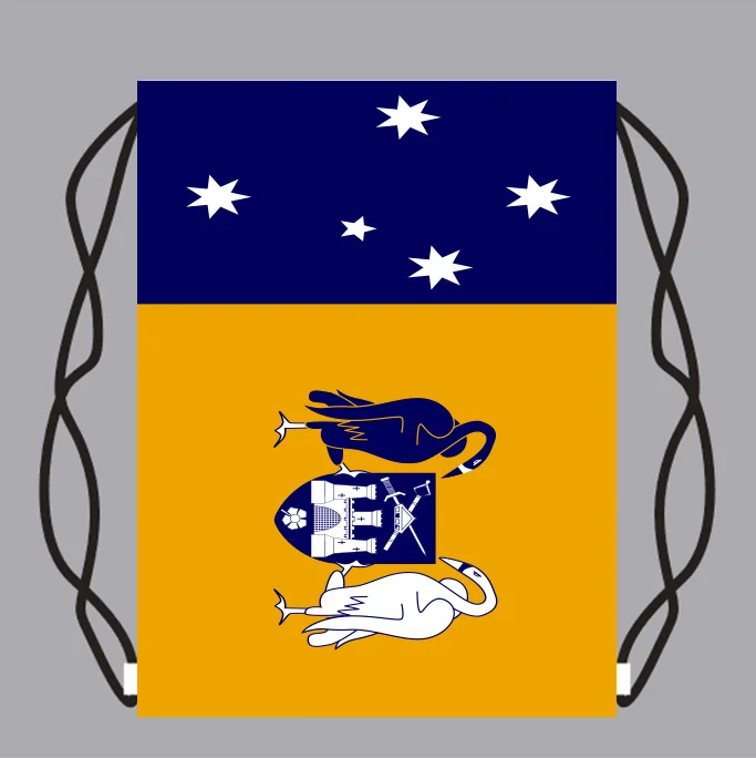 Drawstring рюкзак сумка с Australian_Capital_Territory флаг небольшой печать индивидуальный
