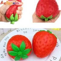 toy fruit strawberry press slow rising antistress toy educational learning toys squeeze toy stress reliever