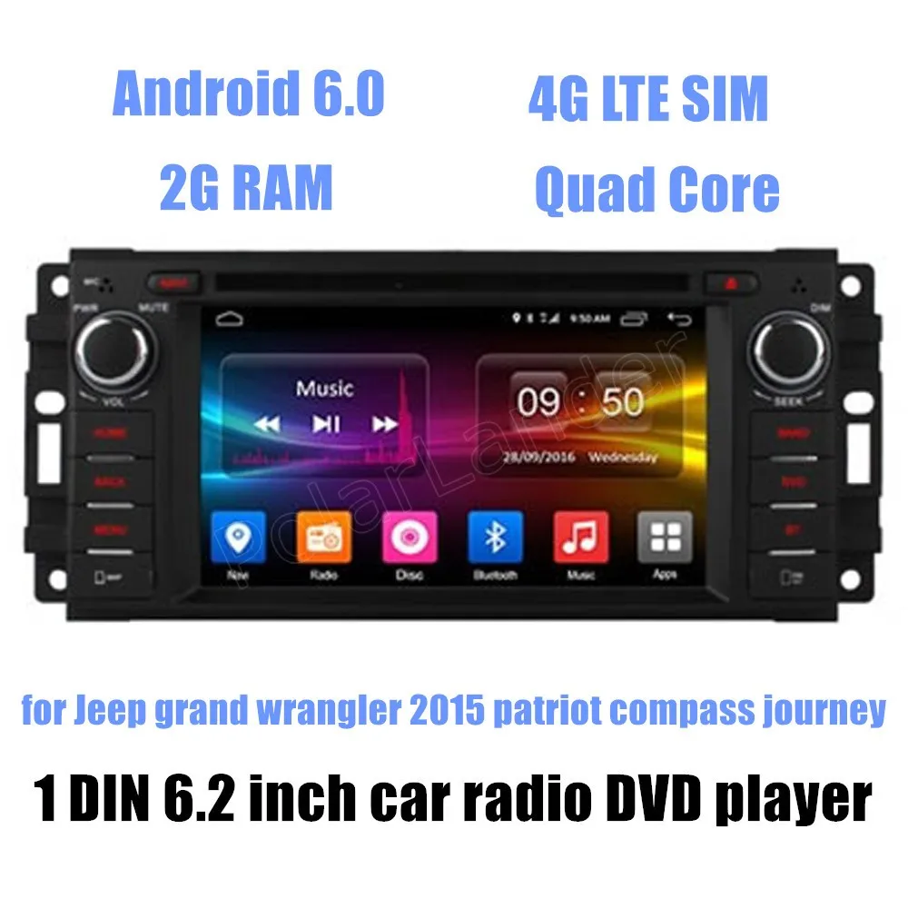 6 2 &quotдюймовый сенсорный автомобильный dvd плеер с экраном для Jeep grand wrangler 2015 patriot