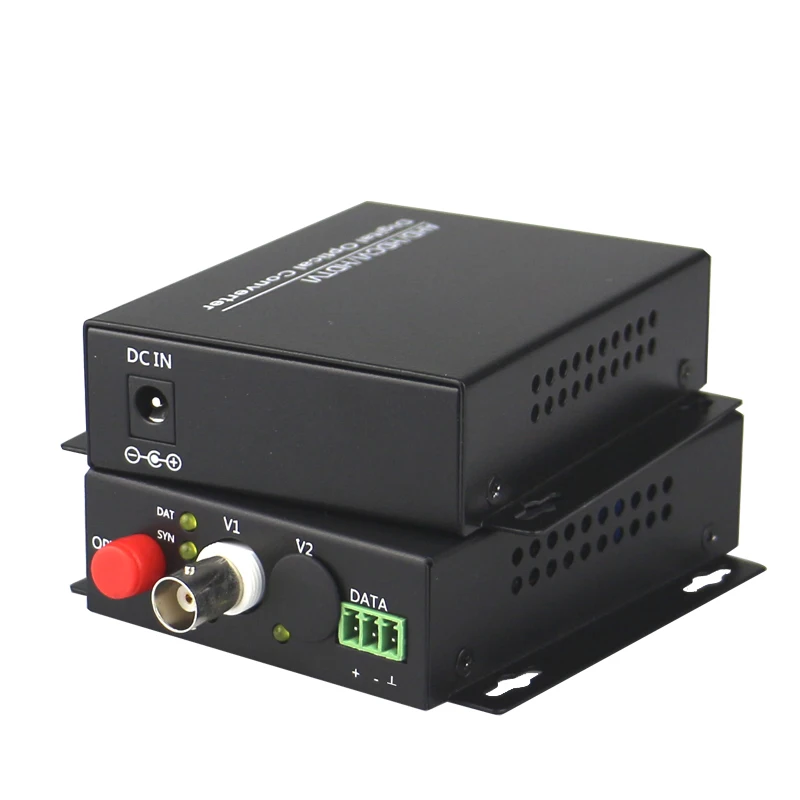 Высокое качество HD CVI 1 канальный видео волоконно оптический преобразователь