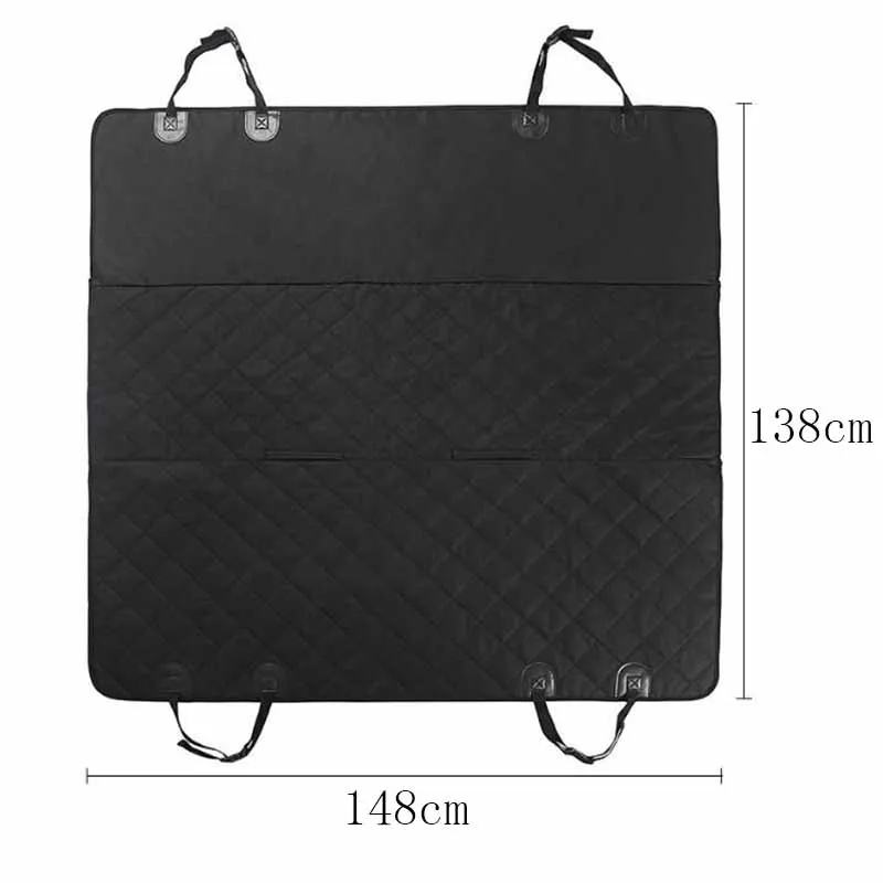 ?? ペット用品 2019 新犬猫ペット 138*148 センチ車バック後部座席キャリアカバーマットブランケットプロテクターパッド