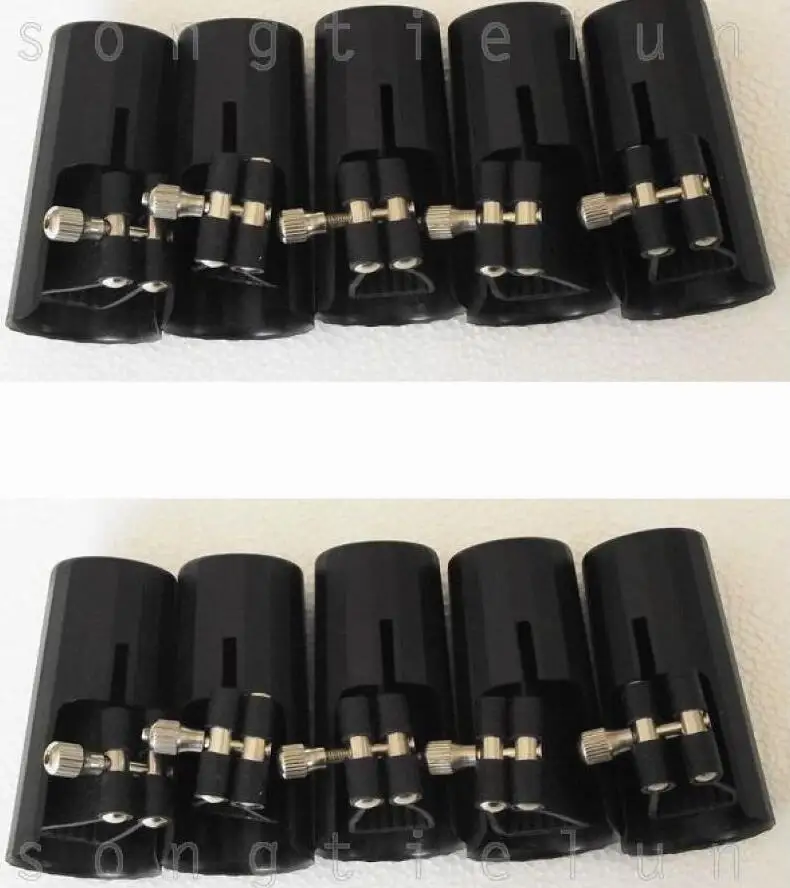 

10 set Alto Eb saxophone ligature and cap
